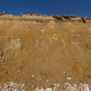 Effondrement de falaises, déviation du GR à Pen Had